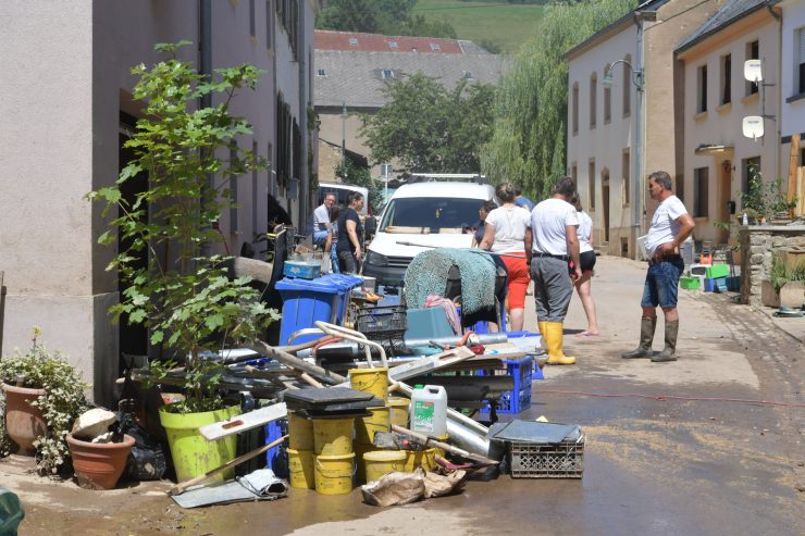 Viermal so viel Sperrmüll / Verbrennungsanlage in Leudelingen stößt nach Hochwasser an ihre Grenzen