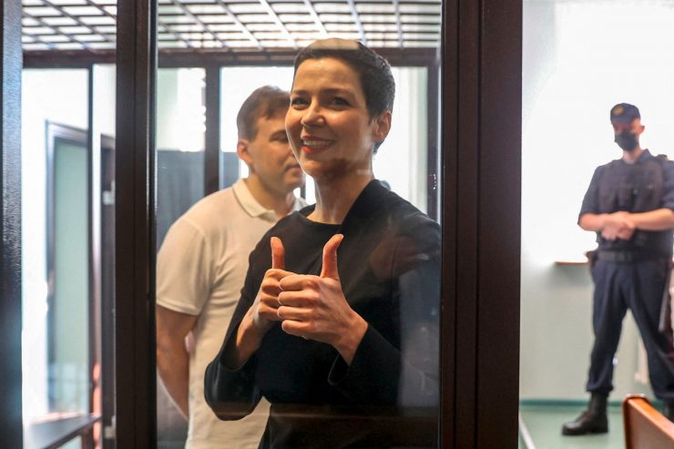 Belarus / Prozessbeginn gegen die Regierungskritikerin Maria Kolesnikowa