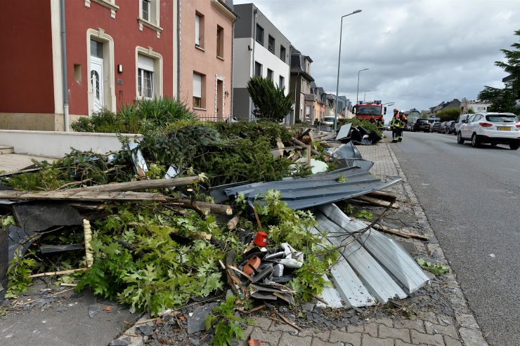 Niederkerschen und Petingen / Nach dem Tornado vor zwei Jahren sind noch nicht alle Schäden behoben