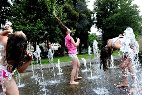 Differdingen im Jahr 2013: Die Freude von Kindern 