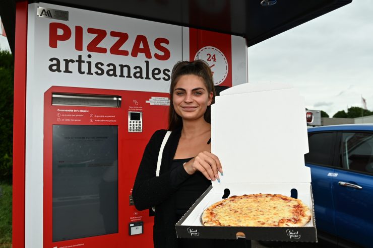 Esch / Einmal „Agitazione“ bitte: Ein kleiner Pizza-Automat erhitzt die Gemüter