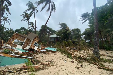 „Schlimmstes Erlebnis“: Ein Zyklon zerstörte das Haus, in dem Zoe Stephens wohnte 