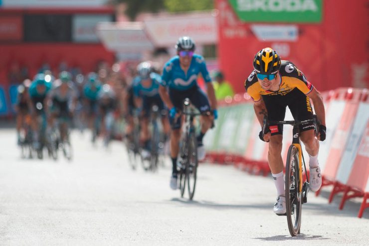 Radsport / Vuelta: Roglic meldet sich mit Tagessieg zurück