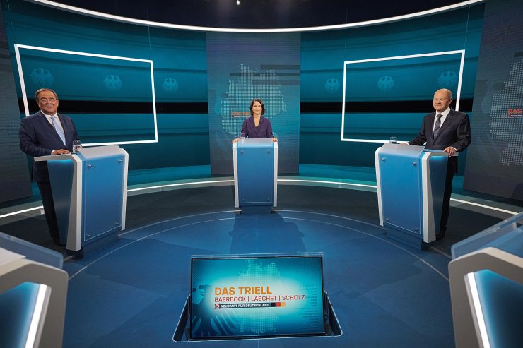 Kommentar / Deutsches TV-Triell – Dreikampf ohne klare Sieger