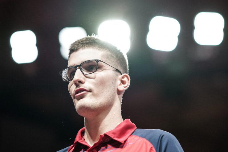 Tischtennis / Titelverteidiger Mladenovic im Gespräch: „Mental war es nicht leicht“ 