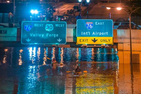 Extremwetter / „Eine Frage von Leben und Tod“: Sturzfluten im Nordosten der USA befeuern Debatte über Klimawandel