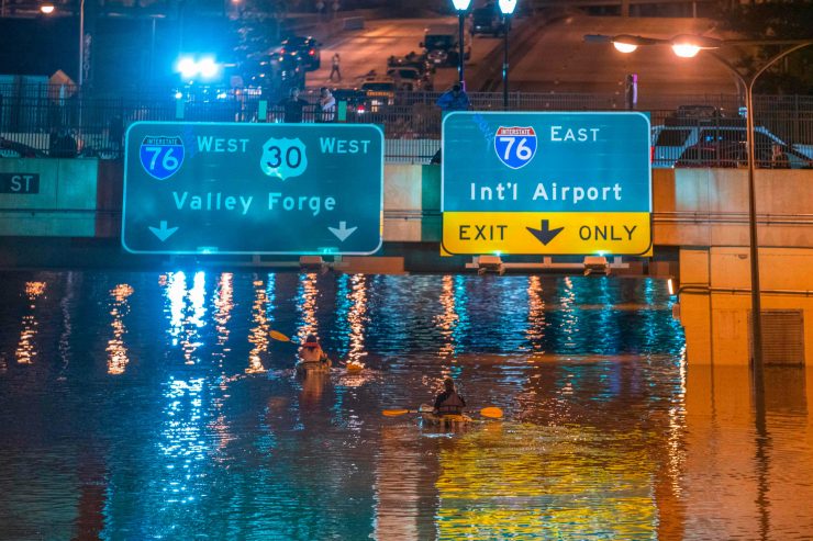 Extremwetter / „Eine Frage von Leben und Tod“: Sturzfluten im Nordosten der USA befeuern Debatte über Klimawandel