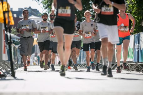 Ob alleine oder im Team, viele Laufbegeisterte brannten darauf, endlich wieder einen Straßenlauf bestreiten zu dürfen