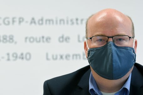 Raoul Scholtes, Präsident der Lehrergewerkschaft Féduse/CGFP, kann sich mit der Lockerung der Maskenpflicht bei gleichzeitiger Freiwilligkeit der Selbsttests nicht anfreunden