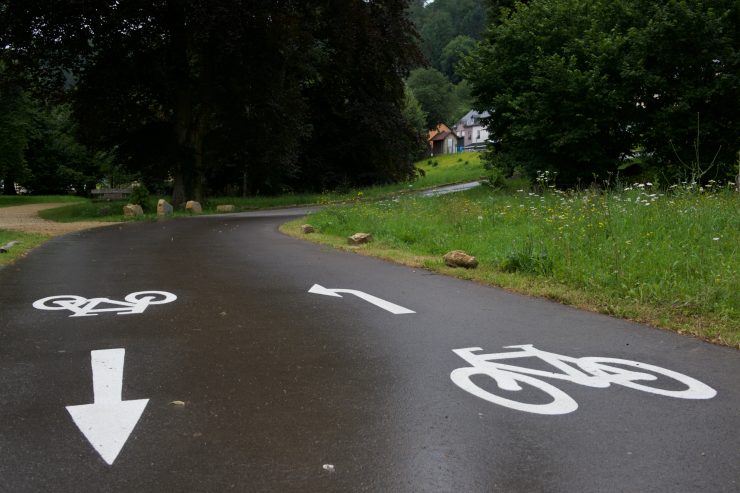 Dommeldingen / Fahrradweg soll Verkehrssicherheit verbessern
