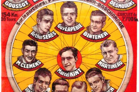 Viel los: Ankündigungsplakat für ein Bahnmeeting in den 1920ern  