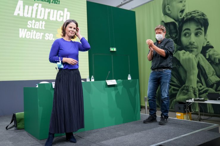 Deutschland / Die Grünen im Wahlkampf-Endspurt