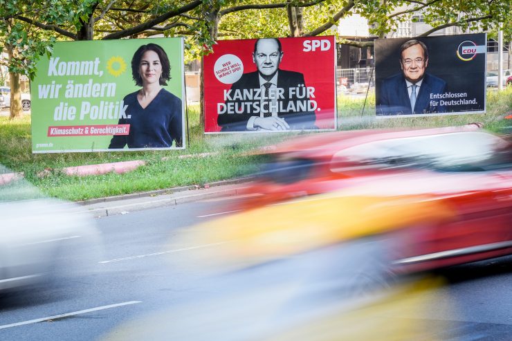 Schlussspurt in Deutschland / Wie sich Baerbock, Laschet und Scholz bislang im Wahlkampf geschlagen haben