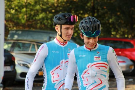 Mit Mathieu Kockelmann und Noé Ury starten zwei Junioren am Dienstag ins Zeitfahren