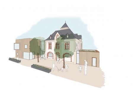 Esch / Vom alten „Sprëtzenhaus“ zur „Maison relais“ – Bürgerversammlung zum Beginn der Arbeiten