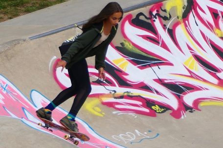 Sk8ting Girls in Schifflingen / Gemeinsamer Kampf für die Gleichberechtigung in allen Lebensbereichen