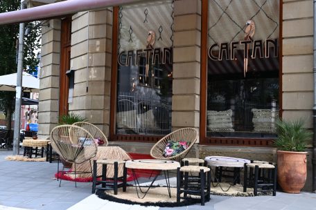 Viele der handgemachten Einrichtungsgegenstände im „Caftan“ kommen aus Marrakesch