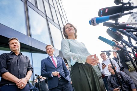 Deutschland / Grüne und FDP sondieren und suchen ihre Gemeinsamkeiten