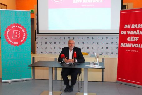 Sportministerium / Dan Kersch stellt neue Kampagne zur Förderung des Ehrenamts vor