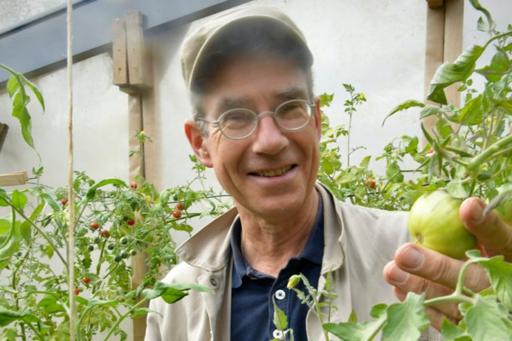 Ansemburg / Im Gemüsegarten des Schlosses kultiviert Frank Adams biologisches Gemüsesaatgut