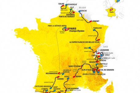 Die 21 Etappen der Tour de France 2022 