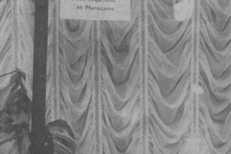 Façade d’un café de la rue de Strasbourg à Luxembourg, en septembre 1969 