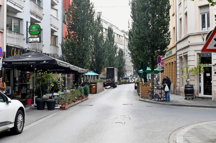Fahrradweg und Avenue Pasteur / Schöffenrat trifft Bürger
