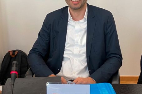 Rizo Agovic bei der Gemeinderatssitzung vor zwei Wochen