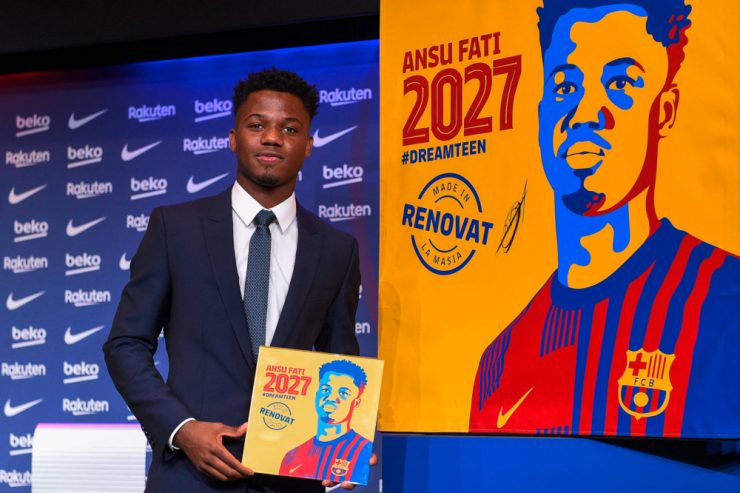 Fußball / Milliarden-Euro-Teenager bei Barça: Hoffnung auf neue goldene Generation