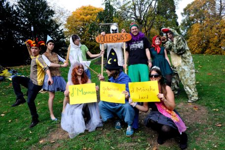 Il y avait de l’esprit de l’Assoss dans cette action menée par l’UNEL en 2012 pour l’abolition de la monarchie, le jour du mariage du Grand-Duc héritier