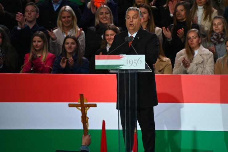 Ungarn / Viktor Orban hält Brandrede gegen die EU