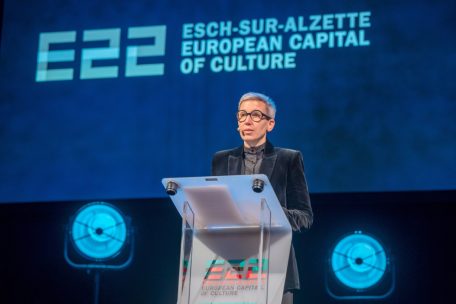 Kulturministerin Sam Tanson weist darauf hin, dass die Kulturhaupstadt kein reiner Gimmick ist