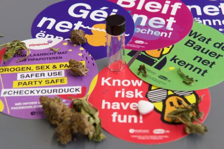 Bei „Pipapo“ können Konsumenten eine Probe von Drogen abgeben und diese überprüfen lassen