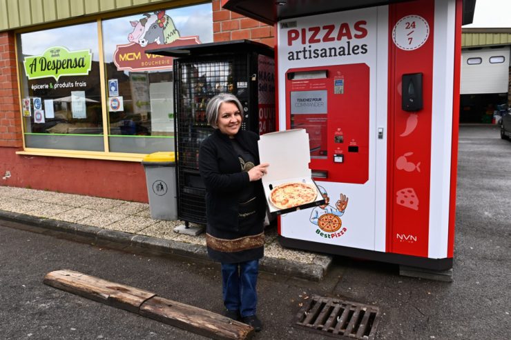 Ernährung / Pizza, die Zweite: Auch in Petingen steht nun ein Automat