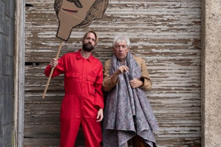 Les acteurs Luc Schiltz et Germain Wagner