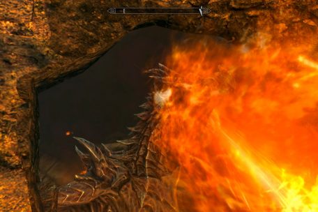 Niemand sollte so nah an einem Drachen stehen