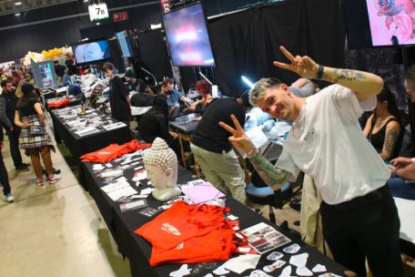 Neues Konzept / Die wandernden Kunstwerke: Aus der „International Tattoo Convention“ wurde die „Life Expo“