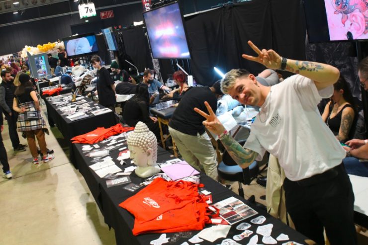 Neues Konzept / Die wandernden Kunstwerke: Aus der „International Tattoo Convention“ wurde die „Life Expo“