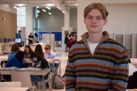 Tim Winzen ist Abschlussschüler am „Lycée Michel Rodange“