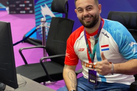 Daniel Araujo ist momentan in Israel und vertritt dort Luxemburg