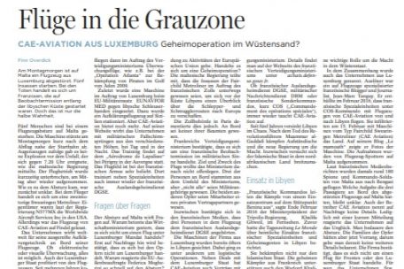 Die Tageblatt-Berichterstattung nach dem Crash 2016 auf Malta