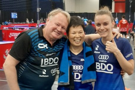 Tischtennis / Sensation perfekt – FLTT-Damen Ni und De Nutte stehen im Viertelfinale der WM in Texas