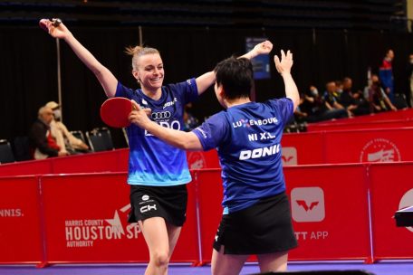 Tischtennis / Historisch: Ni und De Nutte stehen im Halbfinale der WM 