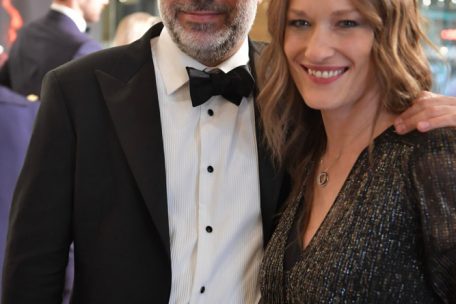 Le président de la Filmakademie Yann Tonnar et la danseuse et chorégraphe Sylvia Camarda