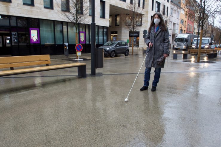 Luxemburg / Hürden im Alltag einer Frau mit Sehbehinderung: „Das muss nicht sein“