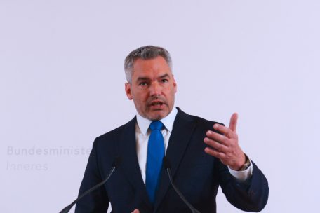 Könnte kommender Kanzler werden: Innenminister Karl Nehammer