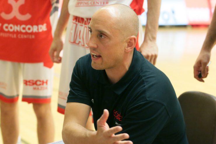 Basketball / Sparta-Trainer Chris Wulff bleibt trotz der starken Hinrunde sachlich
