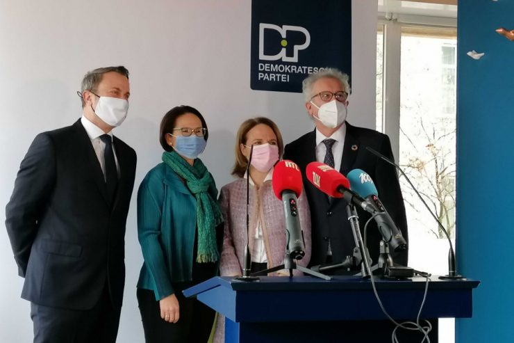 DP-Pressekonferenz / Yuriko Backes wird neue Finanzministerin