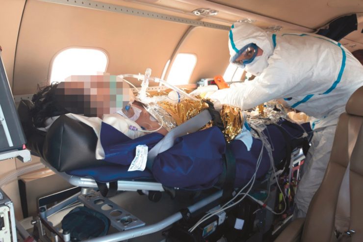Überlastete Krankenhäuser  / Luxembourg Air Rescue hilft bei Verlegung von Covid-Intensivpatienten in Deutschland