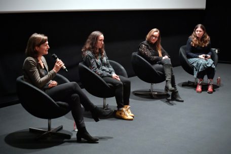 V.l.: Béatrice Ruppert, Patricia Marques, Manon Meiresonne, Annabelle Laborier-Saffran